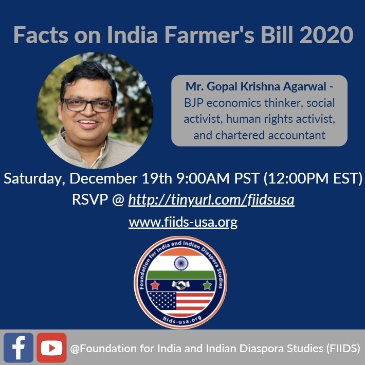 Facts On India farmer’s Bill 2020