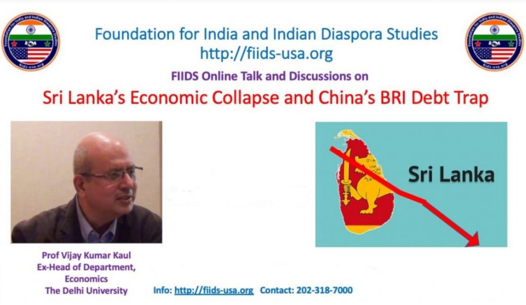 Report: Sri Lanka Economy in Collapse: Against the Backdrop of China’s Belt & Road Debt Trap (BRDT)